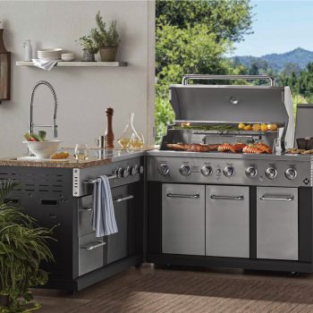 גריל גז מטבח יוקרתי מיאמי