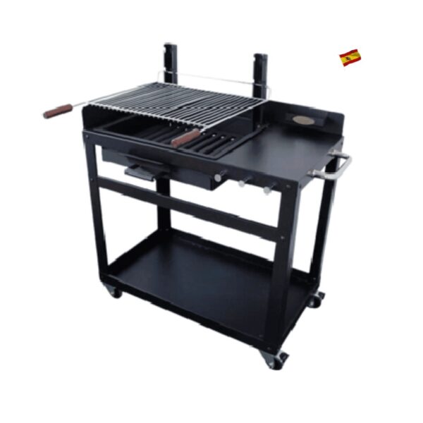 מנגל פחמים “מדריד” מקצועי עם גלגלים