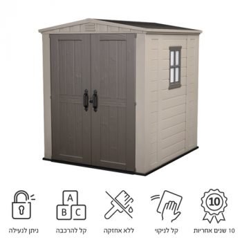 מחסן כתר פקטור 4*6 FACTOR