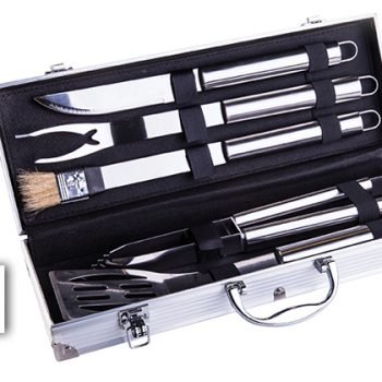 סט נירוסטה למנגל 5 חלקים