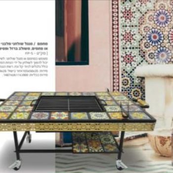 מנגל\מחמם שולחני