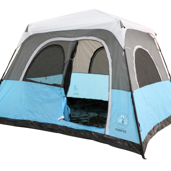 אוהל משפחתי ל-6 אנשים פתיחה מהירה ל-6 אנשים Pampas Camp And Go