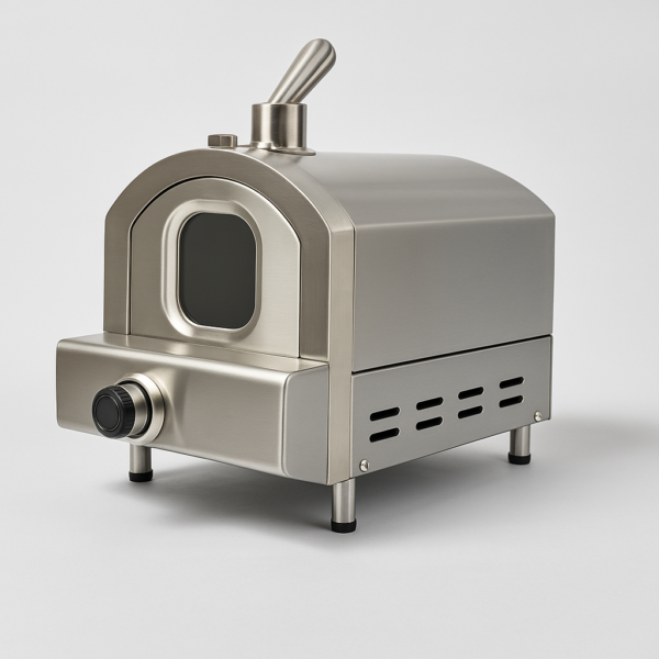 מיני טאבון גז נירוסטה מק”ט GP02-GB