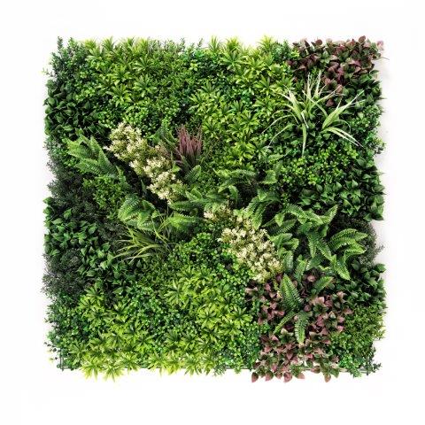 קיר ירוק צמחיה מלאכותית