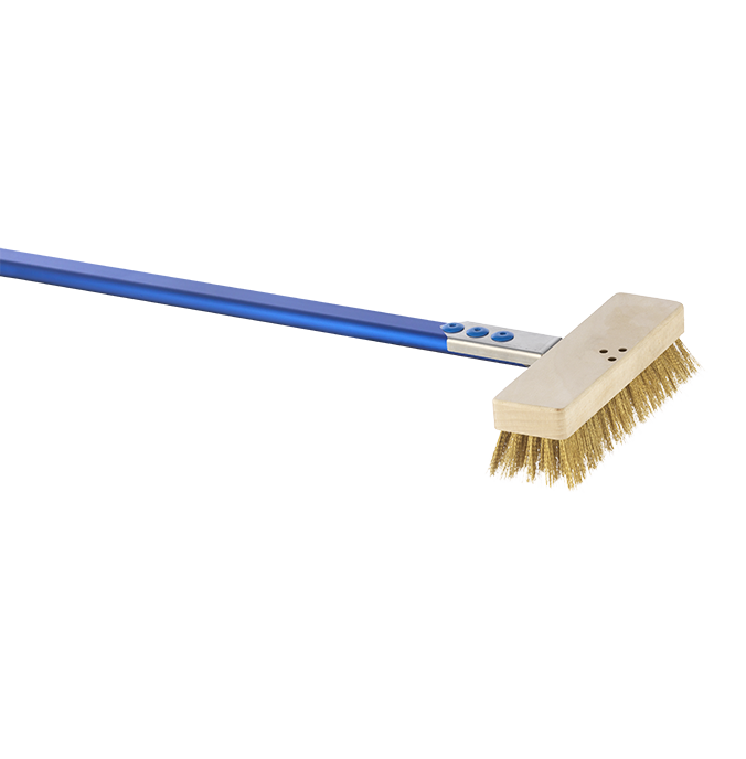 מברשת מקצועית לניקוי הטאבון 6 ס”מ Gi.Metal באורך 60 ס”מ