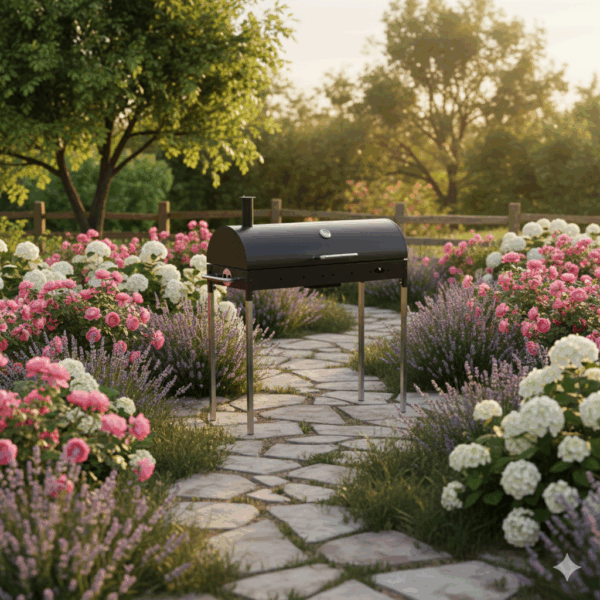 מנגל פחמים מעשנה דגם “אינדיאן”