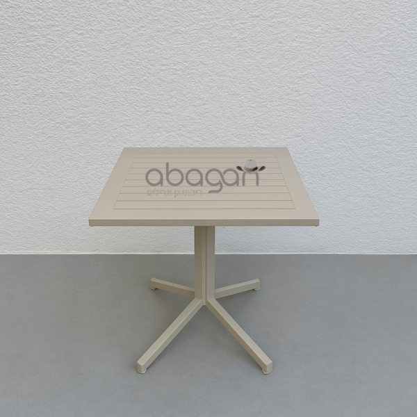 שולחן קפה מאלומיניום 70/70