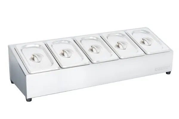 Cozze – דיספנסר תוספות לפיצה 5 תאים