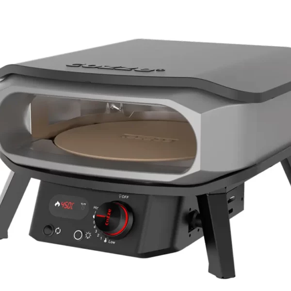 COZZE – טאבון גז 13″ PREMIUM עם אבן מסתובבת