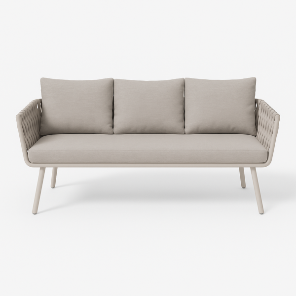 פינת ישיבה יוקרתית מאלומיניום דגם “אוולין”