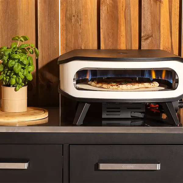 COZZE – טאבון גז 17″ עם אבן מסתובבת