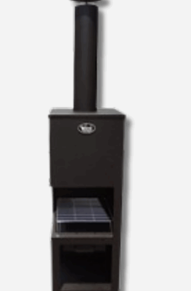 קמין חצר משולב מנגל פחם דגם “סצ’ואן”